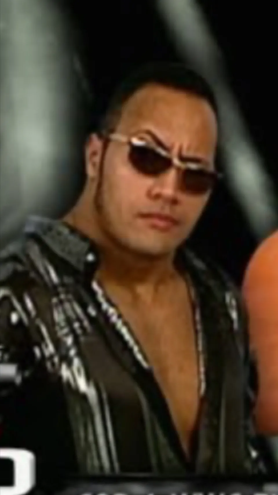 ai character: The rock background