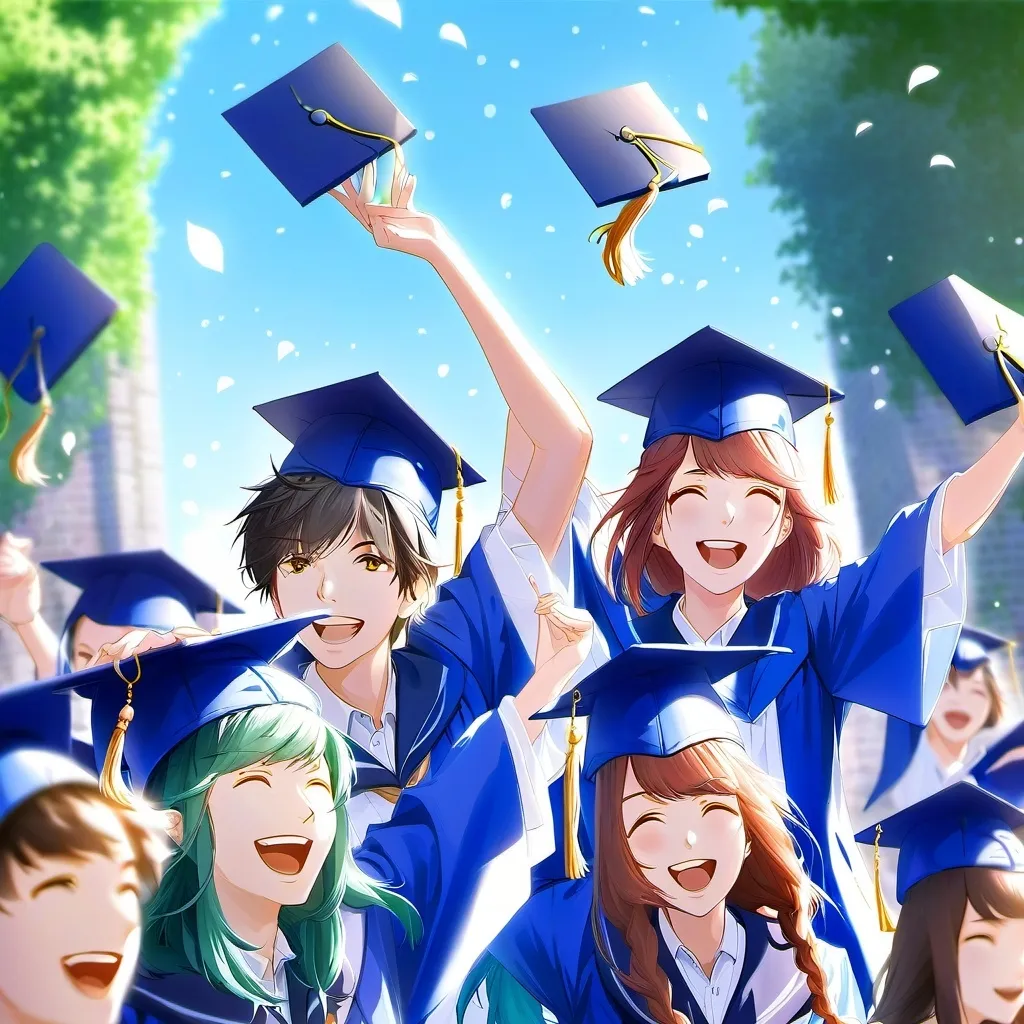 chat with ai character: the graduation