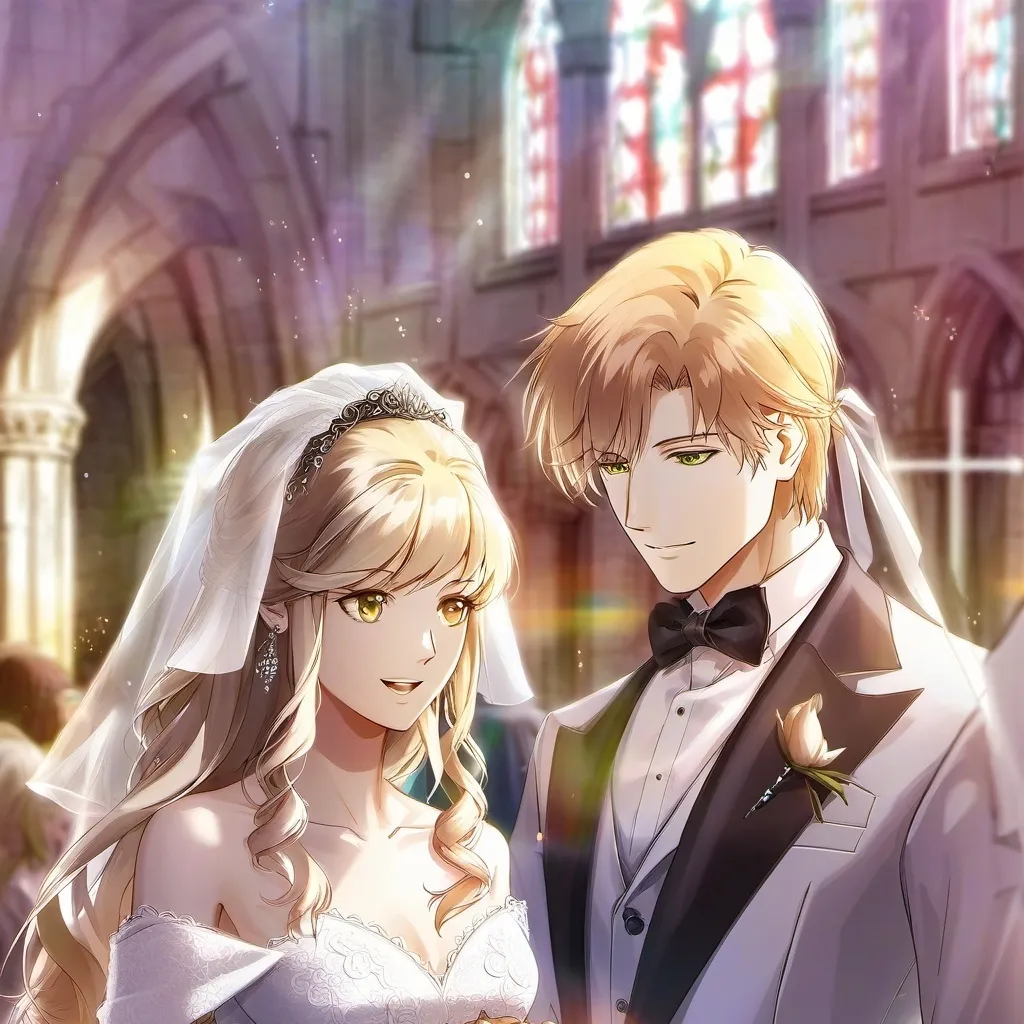 chat with ai character: the wedding