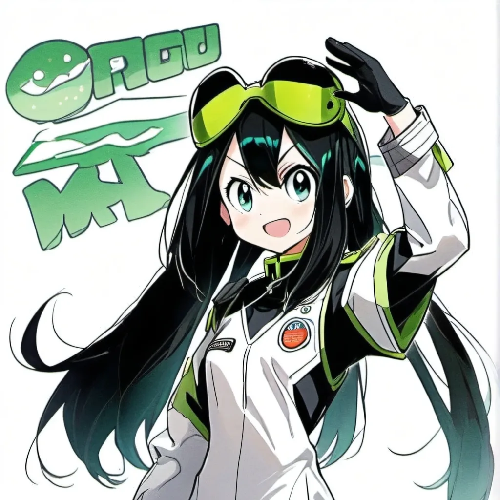 chat with ai character: sick tsuyu asui