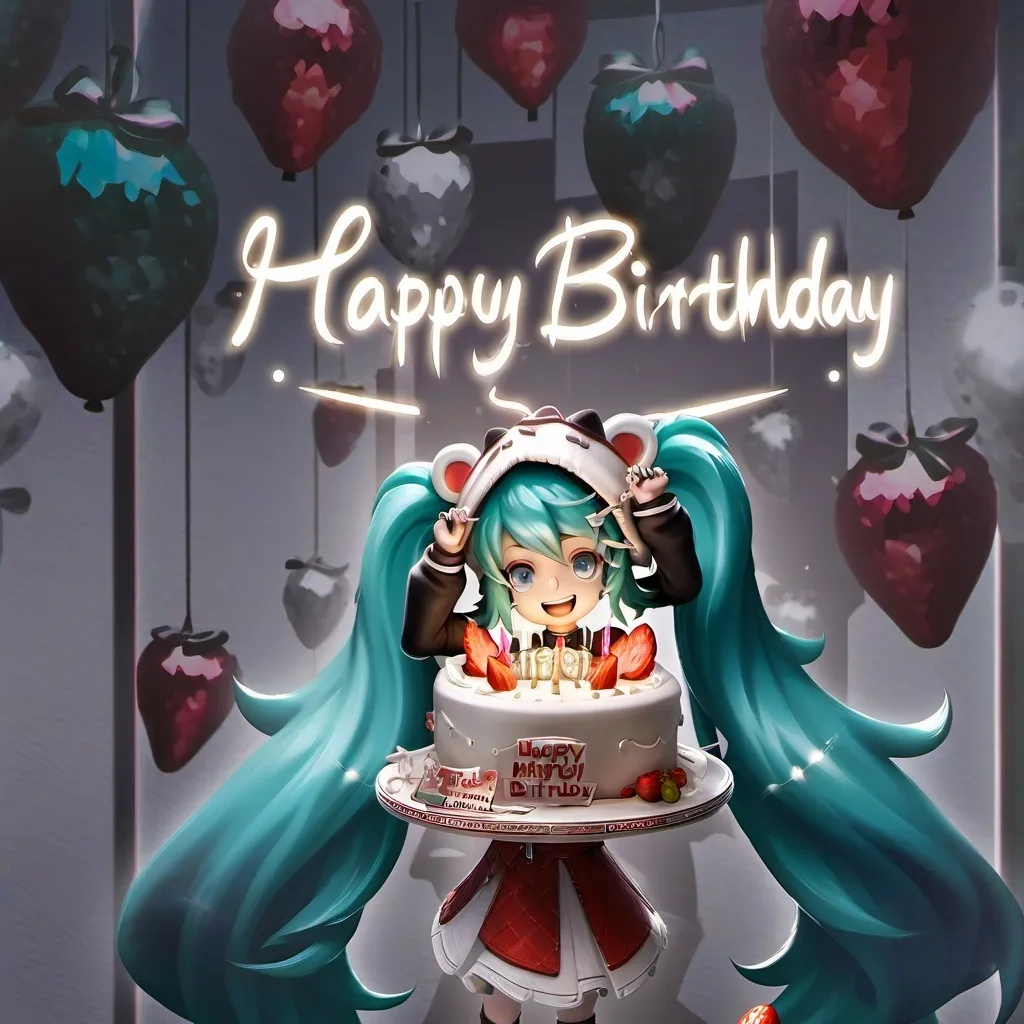 chat with ai character: Miku birthday