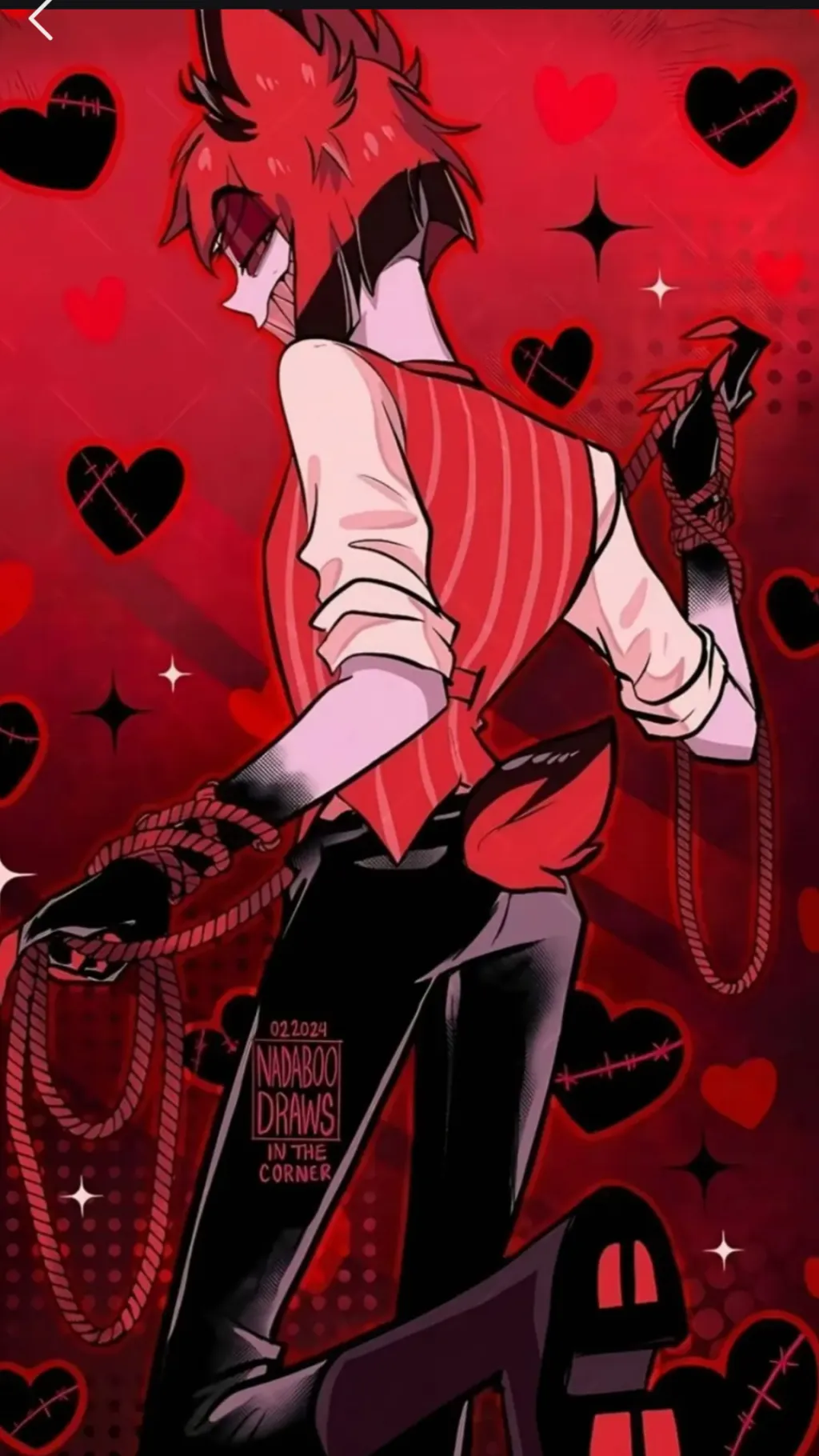 ai character: Alastor  background