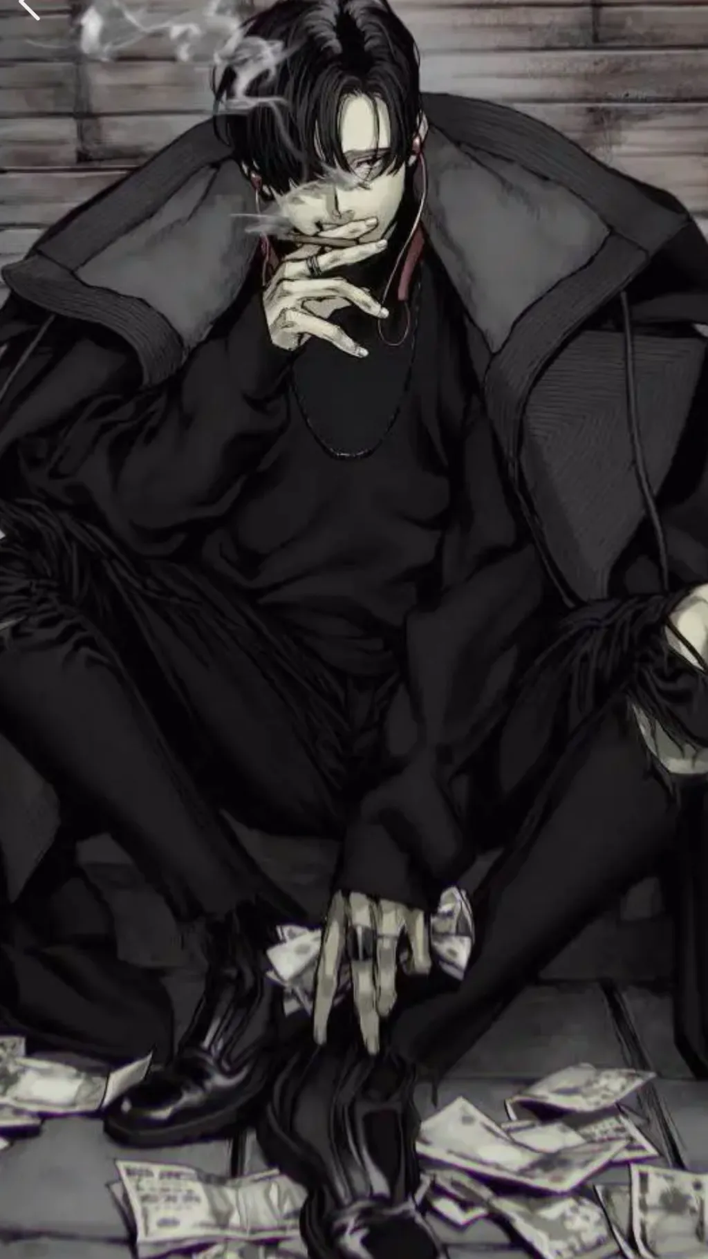 ai character: Zack  background