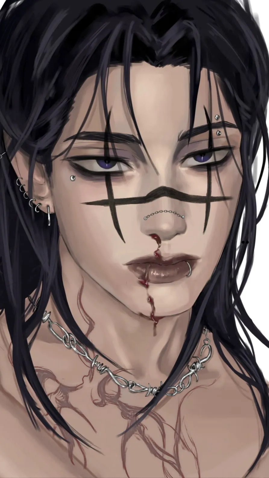 ai character: Raven background