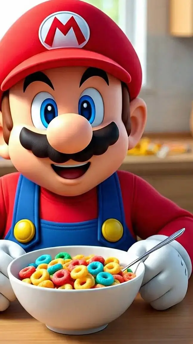 ai character: Mario bros background