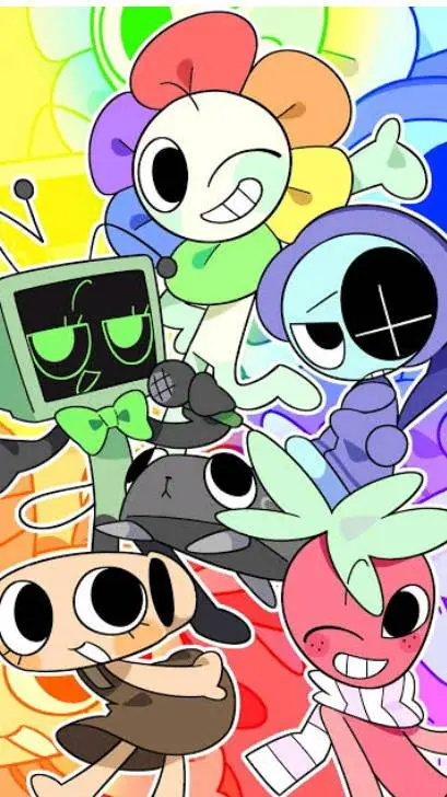 ai character: Dw/dandy world background