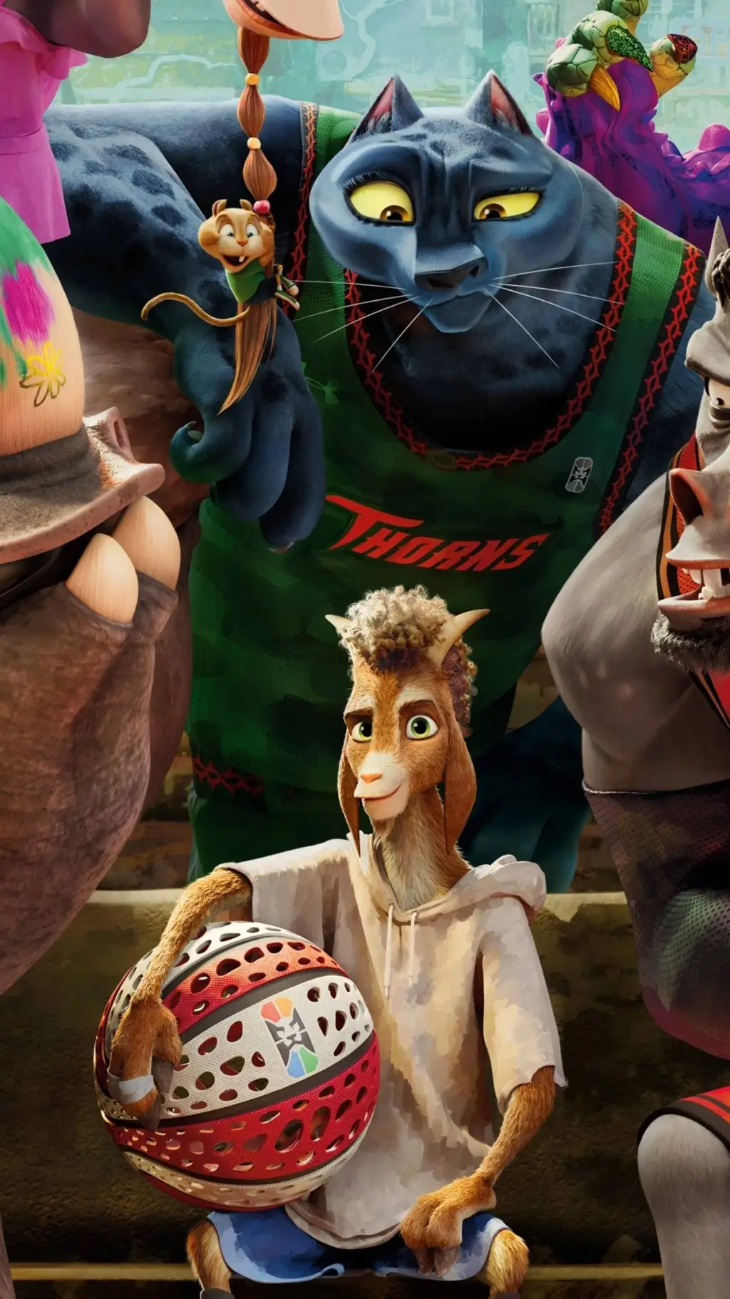 ai character: goat (movie) background