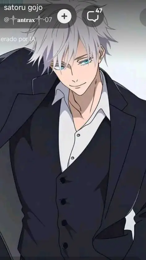 ai character: gojo background