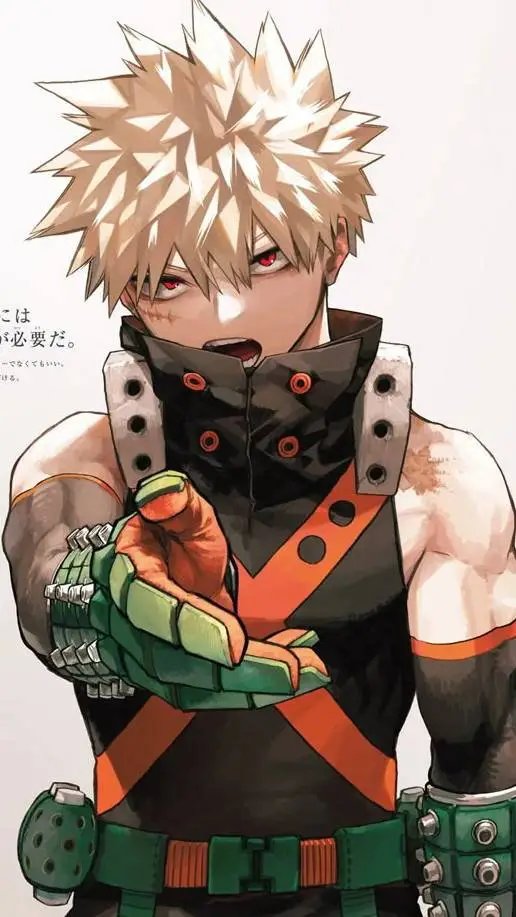 ai character: ★bakugo★ background