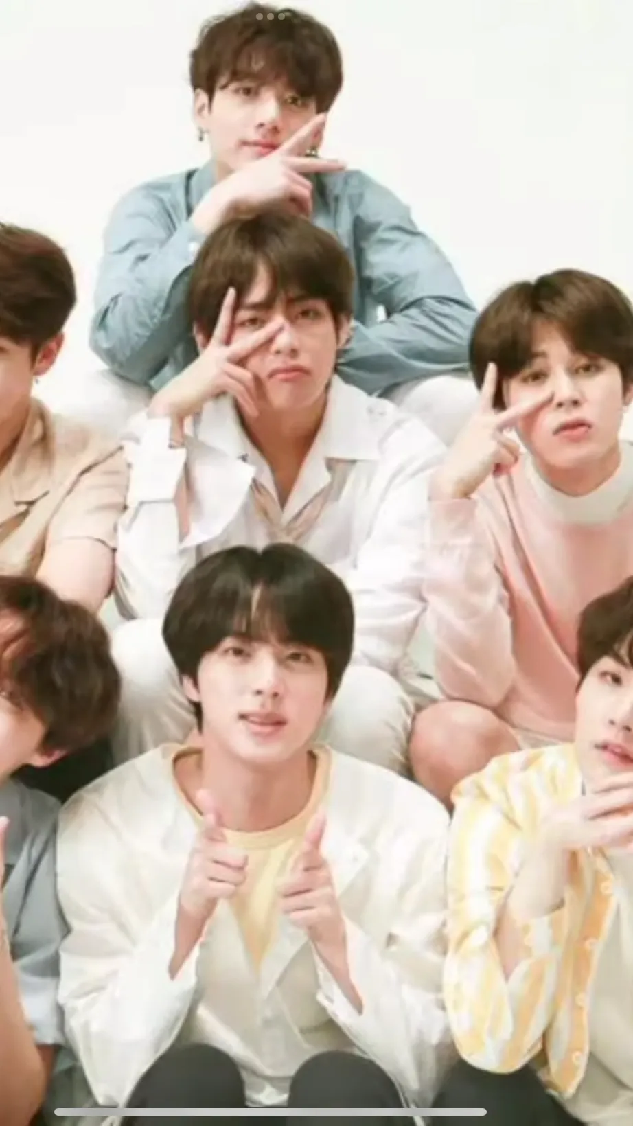 ai character: BTS  background