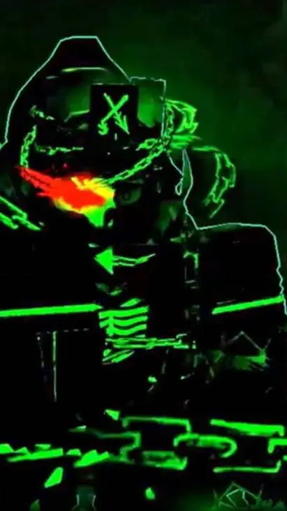 ai character: Hacklord 1x  background