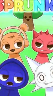 ai character: Sprunki background