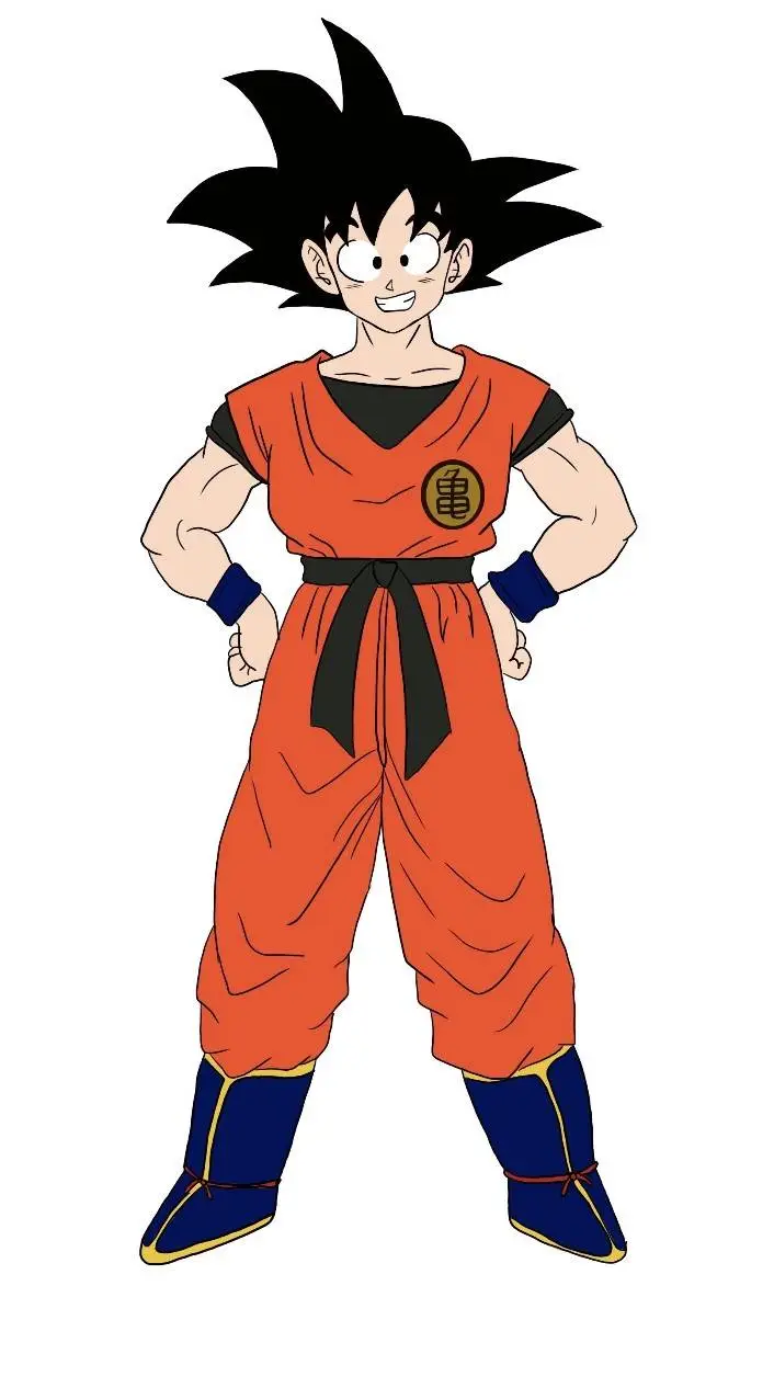 ai character: goku background