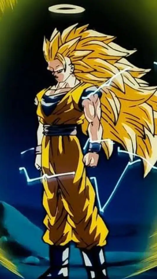 ai character: san Goku  background