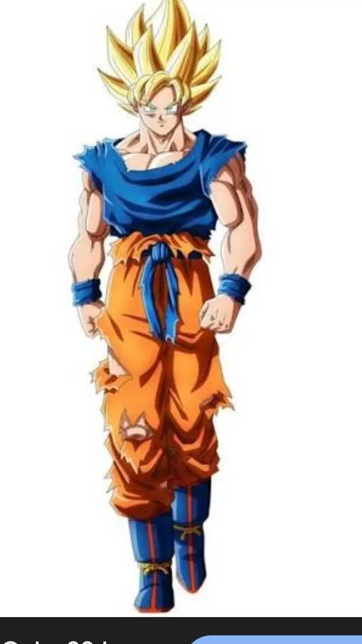 ai character: goku  background