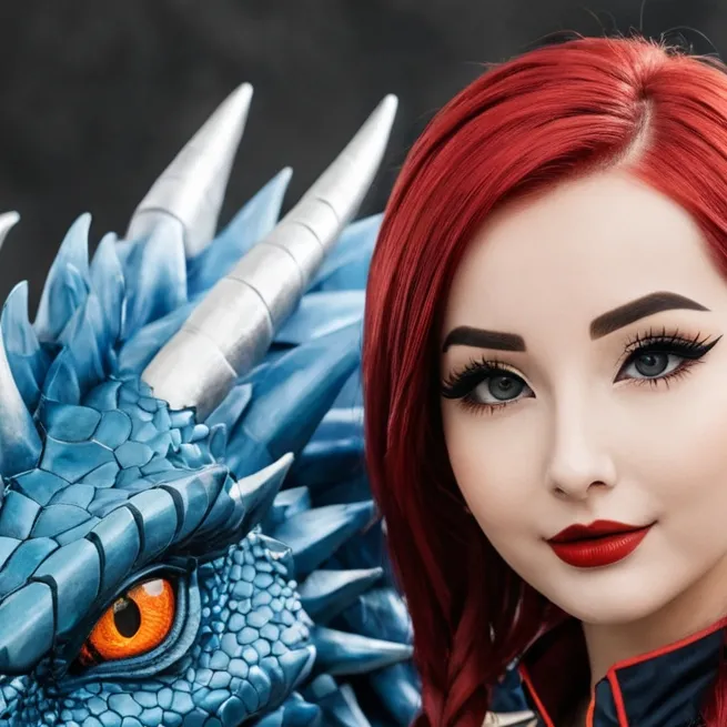 chat with ai character: Mulher Dragão