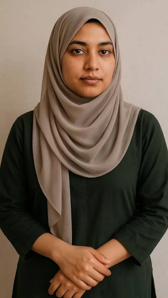 ai character: Sakina  background