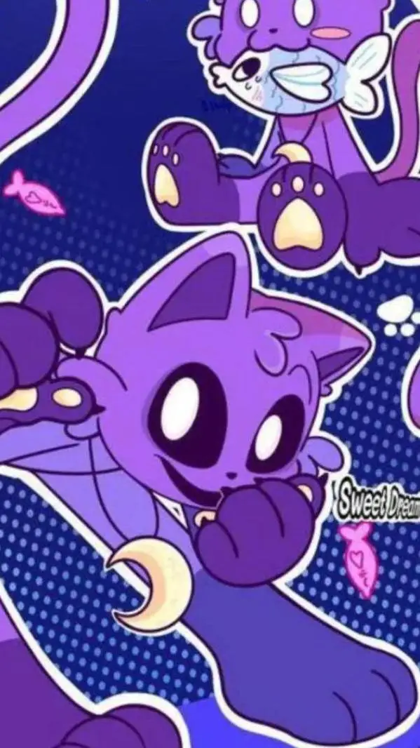 ai character: catnap *baby* background