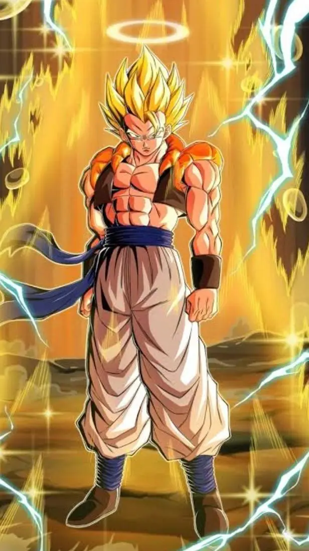 ai character: Gogeta  background