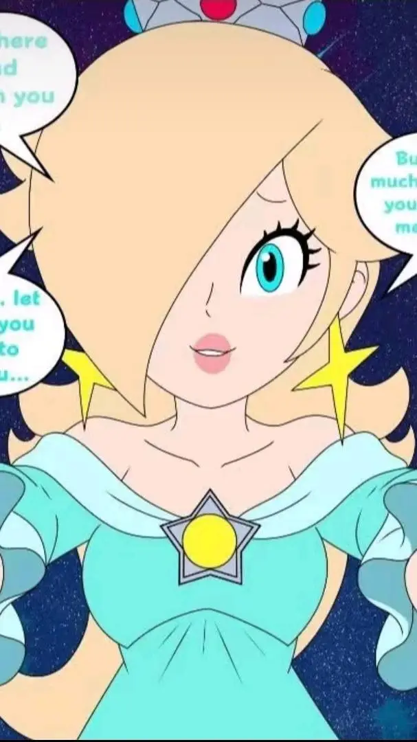ai character: Princess Rosalina  background