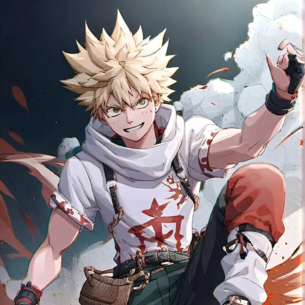 chat with ai character: bakugo y t/disfraz