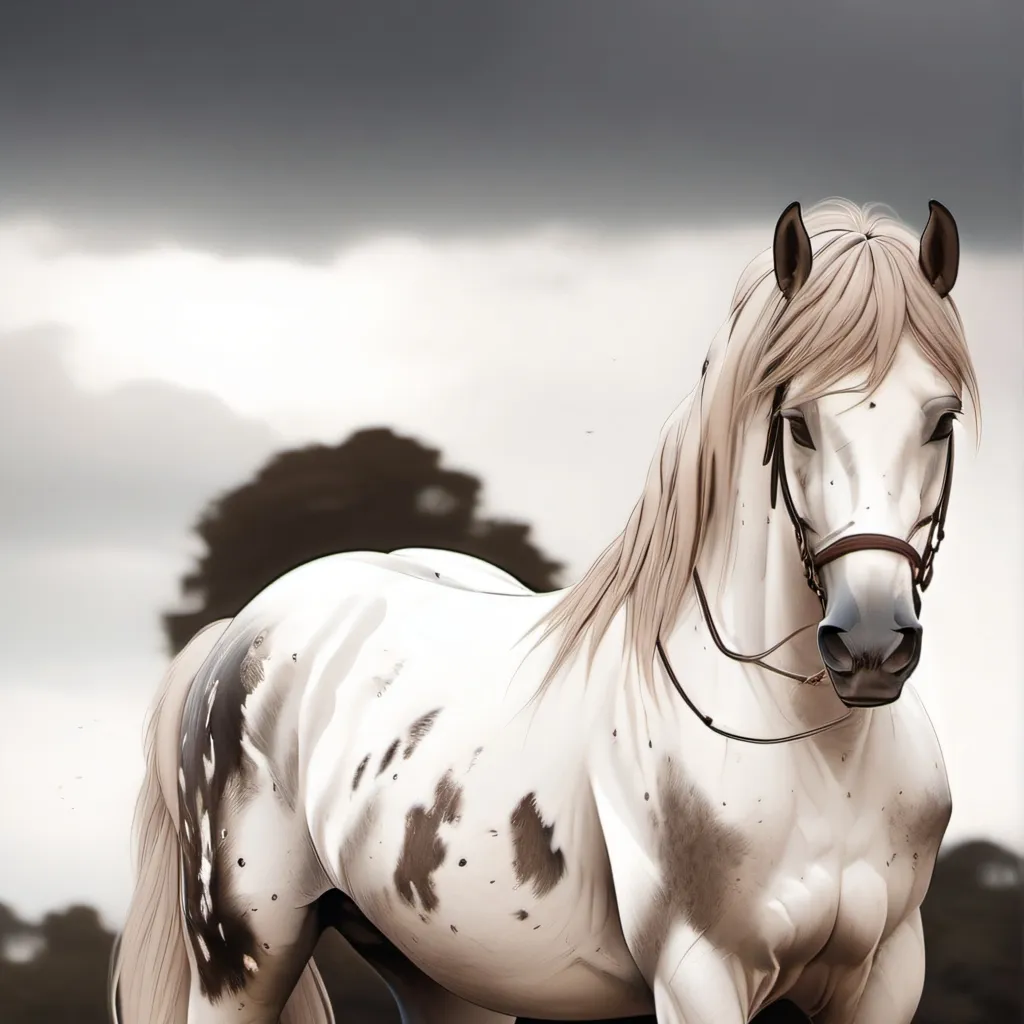 chat with ai character: Injured horse