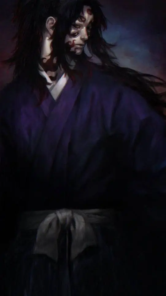 ai character: kokushibo  background