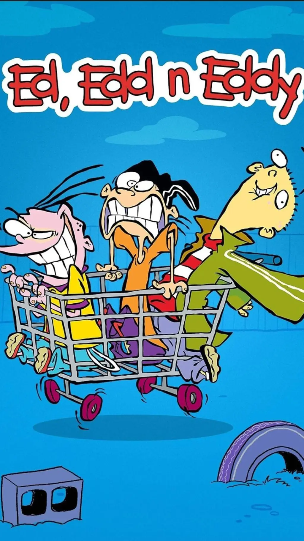 ai character: Ed, Edd N' Eddy background