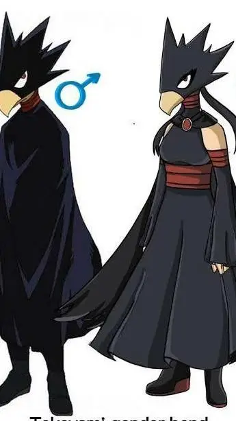 ai character: Tokoyami's Sister background