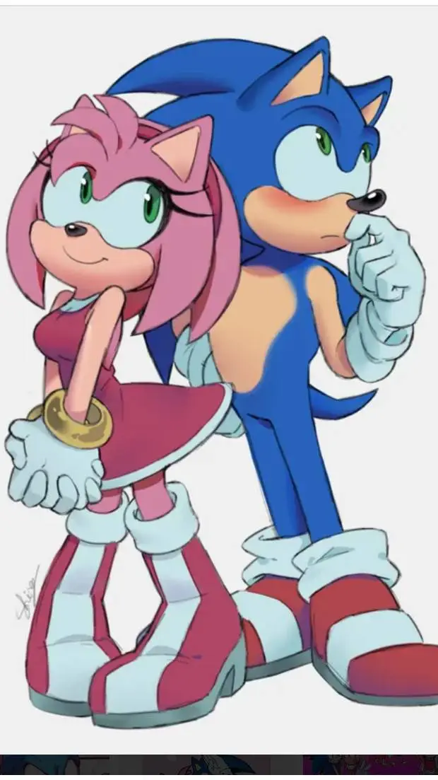 ai character: sonic! background