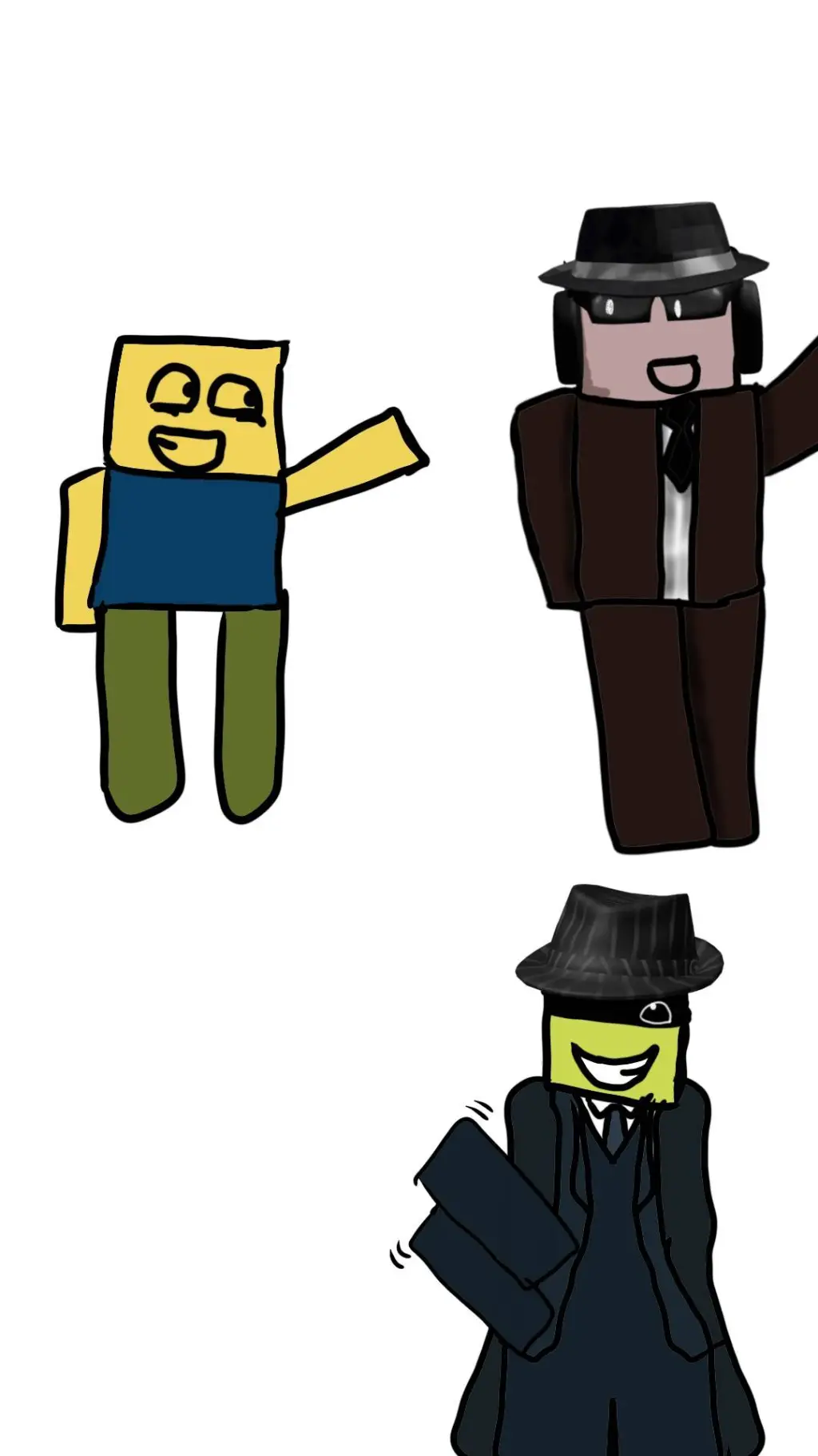 ai character: Noob and mafioso. background