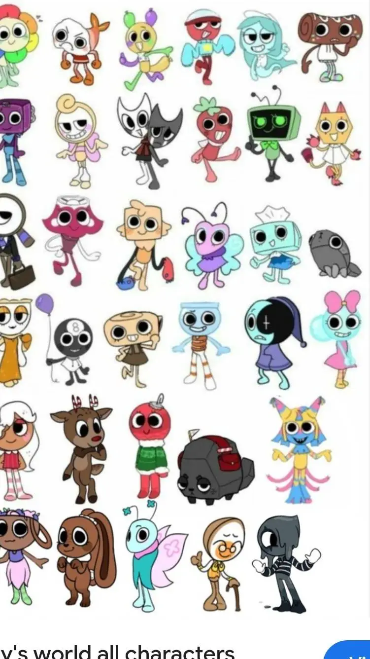 ai character: Imogens word au background