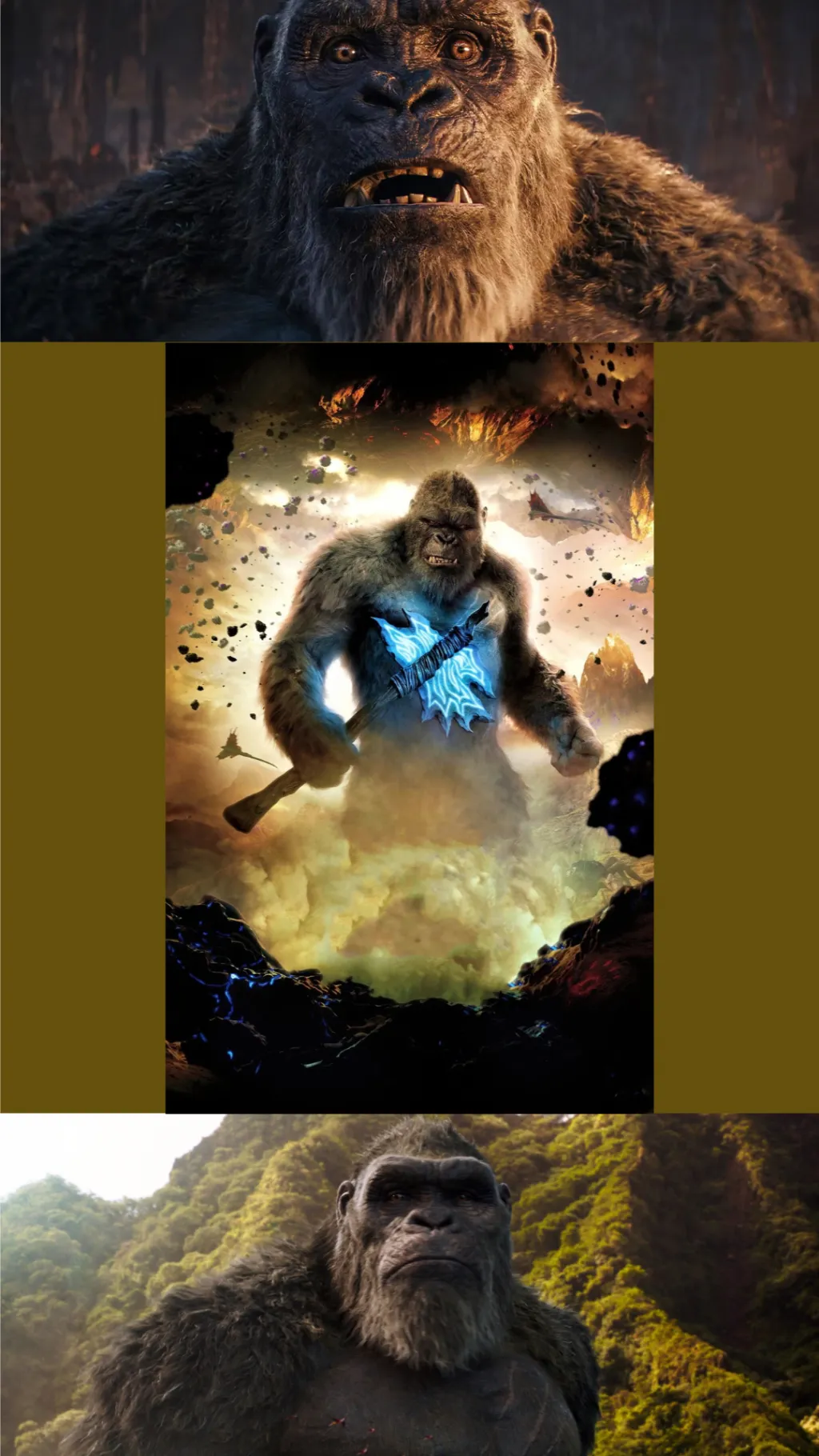 ai character: King Kong background