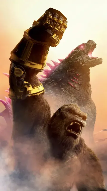 ai character: Godzilla X Kong￼ background