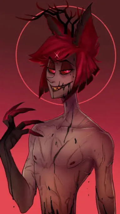 ai character: Alastor ♡ background