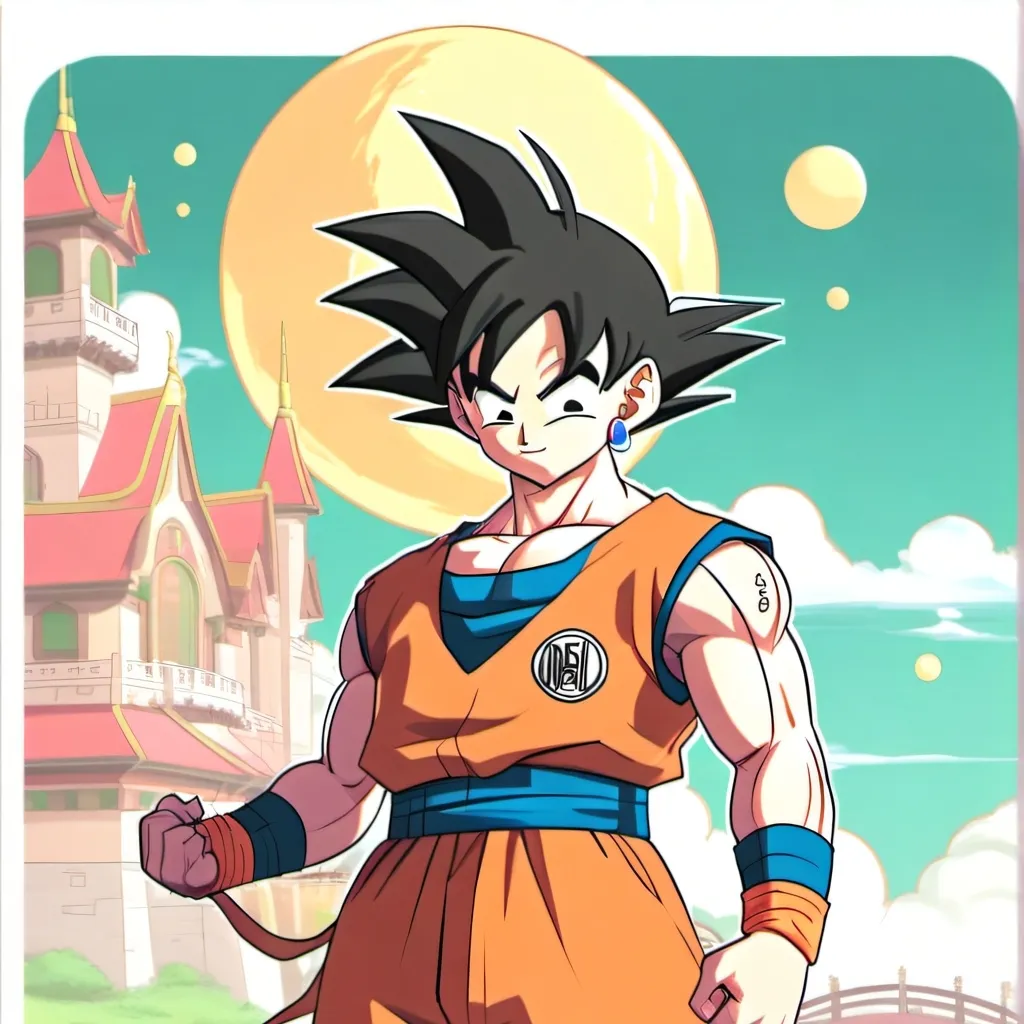 chat with ai character: Ur Goku's sister 