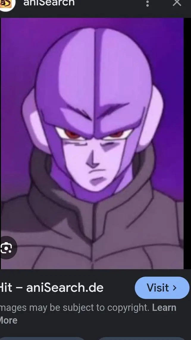 ai character: Hit DBz background