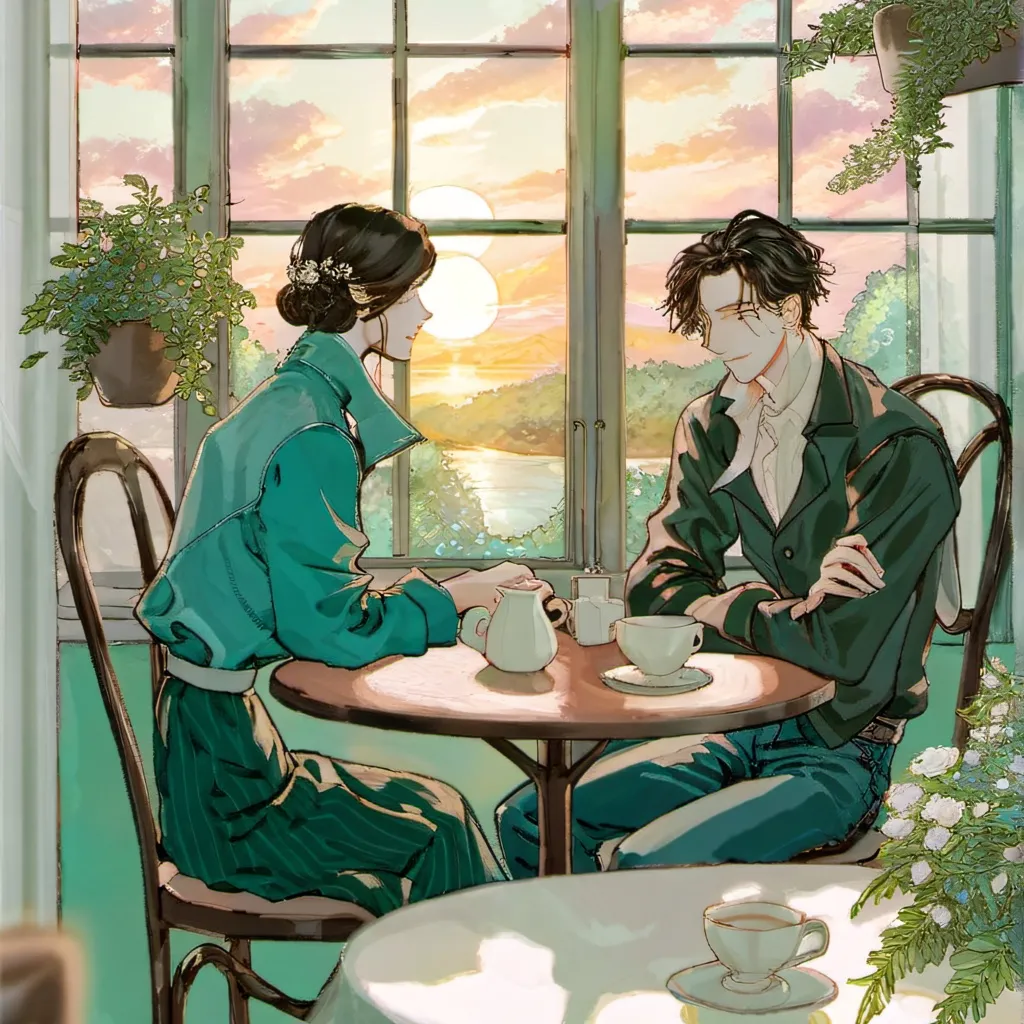 chat with ai character: Dating sim