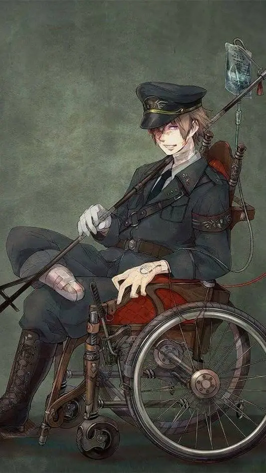 ai character: Билли  background
