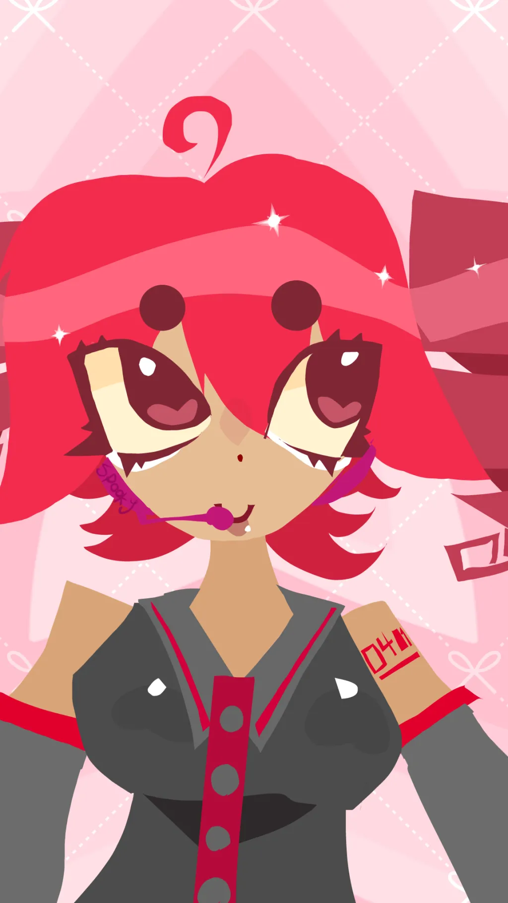 ai character: Teto background