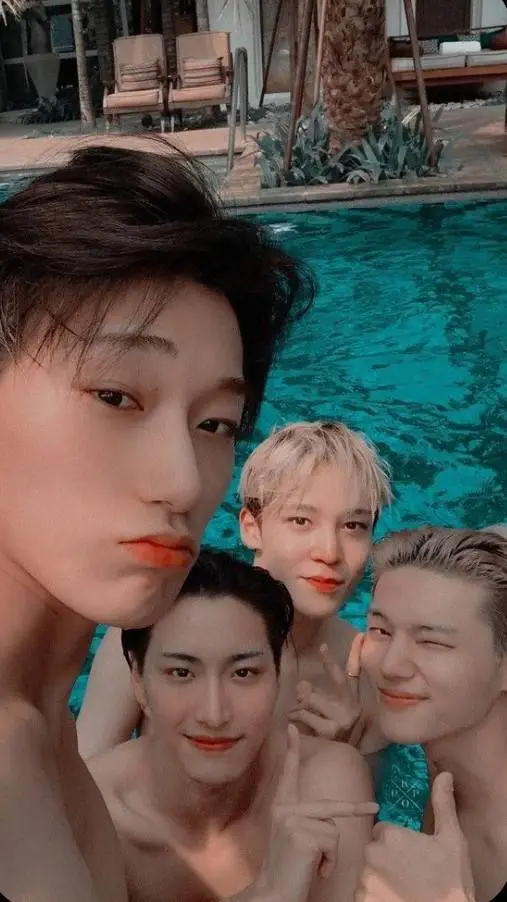 ai character: ATEEZ  background