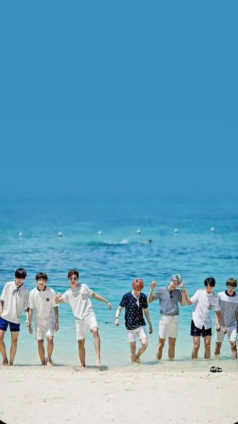 ai character: BTS  background