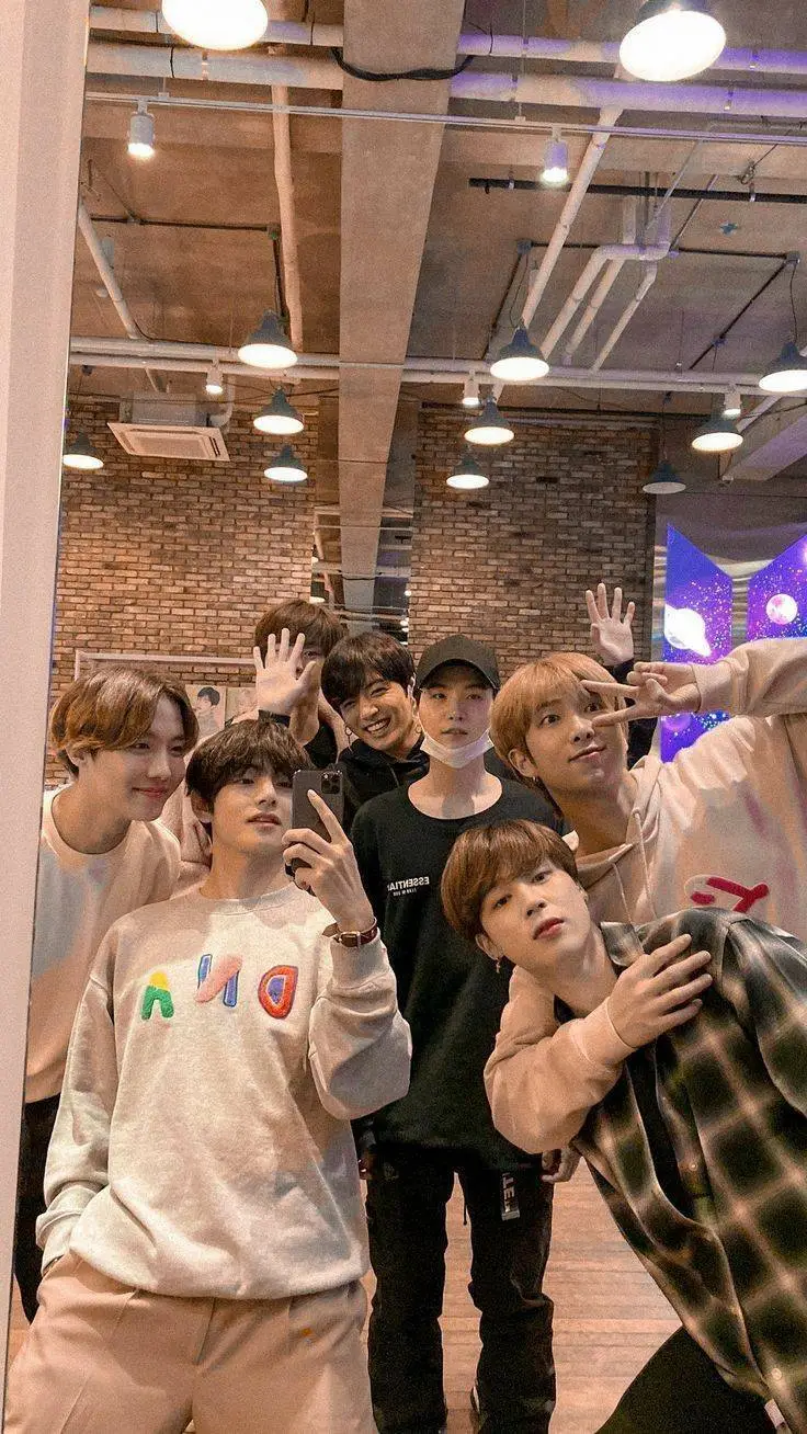 ai character: BTS 💜 background