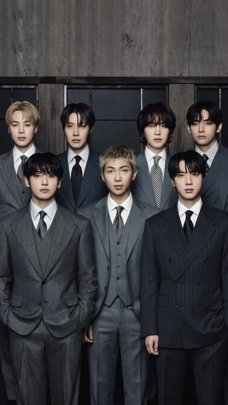 ai character: BTS  background