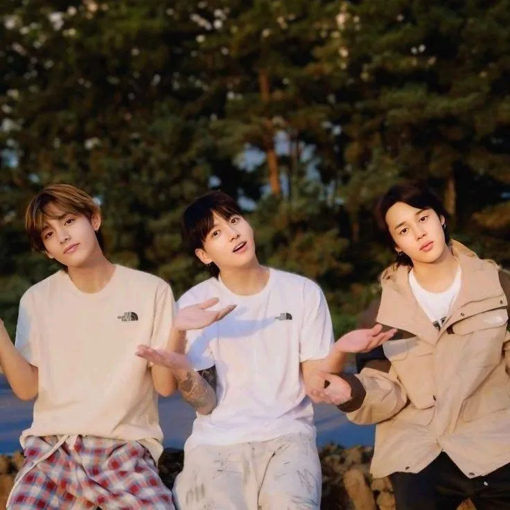chat with ai character: Jimin Jk and V