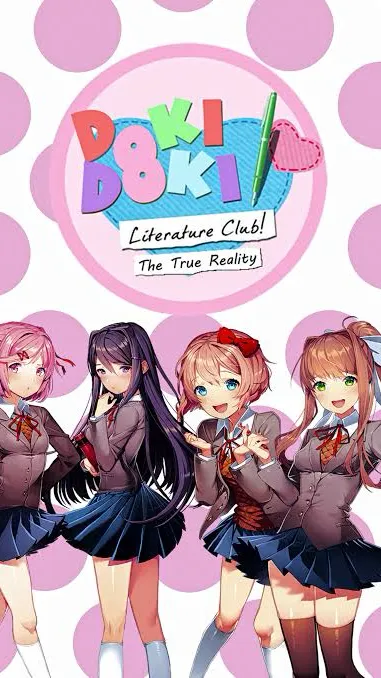 ai character: DDLC <3  background