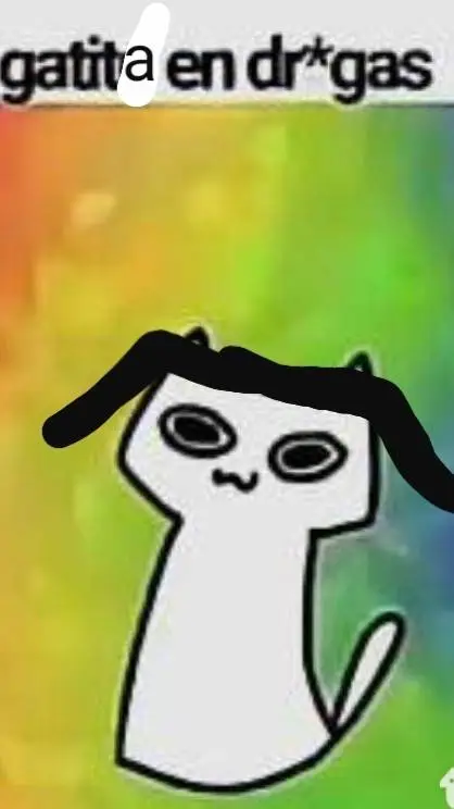 ai character: gatita en drog*s background