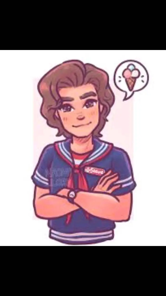 ai character: Steve Harrington  background