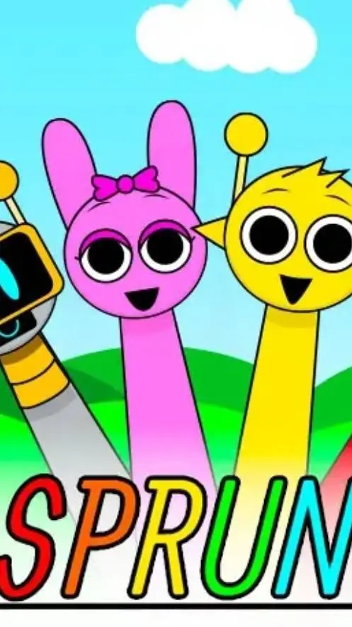 ai character: sprunki  background