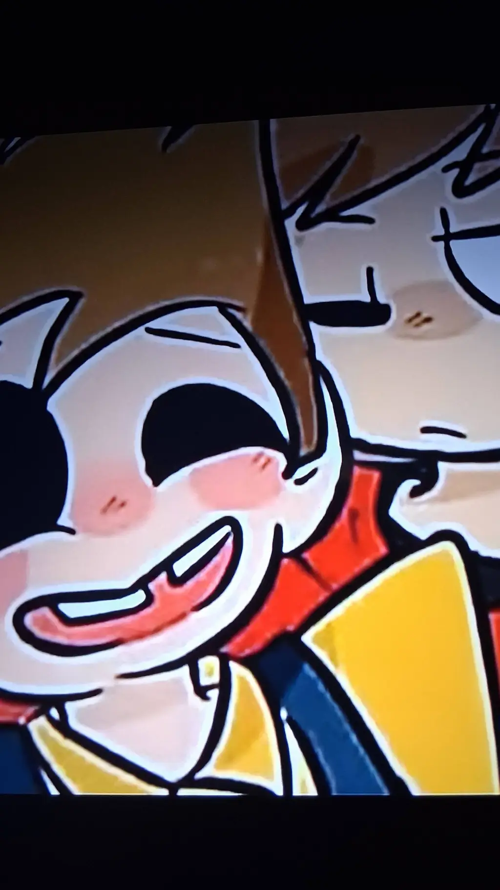 ai character: protective tord background